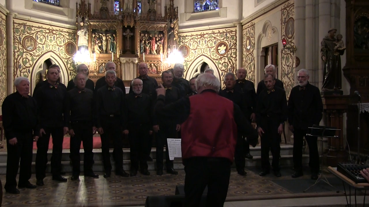 Rédange : chœur d'hommes du Charolais-Brionnais